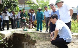 Chủ tịch tỉnh yêu cầu doanh nghiệp hỗ trợ toàn bộ kinh phí khắc phục sụt lún ở Nghệ An