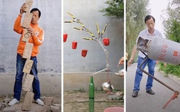Người đàn ông Trung Quốc nổi tiếng với tài cân bằng đồ vật đáng kinh ngạc
