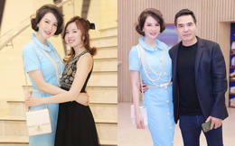 Thanh Mai đưa con gái cùng đi sự kiện, hội ngộ MC Trung Dũng