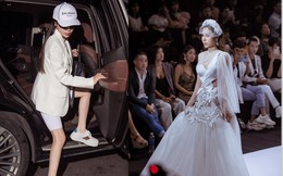 Hoa hậu Hoàng Dung lên đường dự London Fashion Week Spring Summer 2023