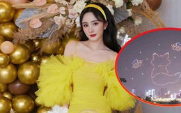 Dương Mịch đón tuổi 36 với màn biểu diễn flycam chưa từng có