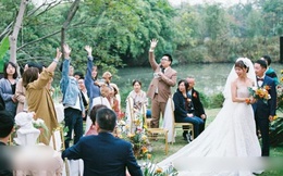 Vì một pha "ăn trộm" mà có vợ, chú rể tổ chức đám cưới ở làng quê đẹp như tranh
