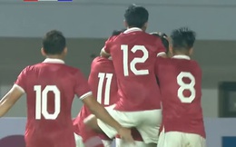 ĐT Indonesia giành chiến thắng nghẹt thở ngày đối thủ xếp trên 71 bậc dính thẻ đỏ