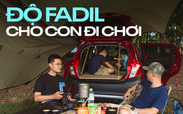 Lão Nông dùng VinFast Fadil làm xe cắm trại: 'Tôi muốn các con được chơi đùa'