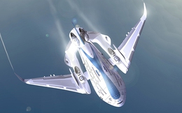 Siêu máy bay 3 tầng của tương lai: Hình dạng như cá voi, có cánh tự hàn gắn khi hỏng