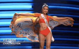 Ngọc Châu hô vang 'Việt Nam', diện bikini khoe body nóng bỏng trong Bán kết Miss Universe 2022