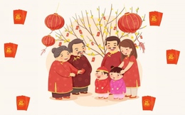 ‘Vài lời cung chúc tân niên mới, vạn sự an khang vạn sự lành’