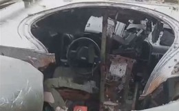 Xe tăng Nga khai hỏa xuyên thủng xe bọc thép Novator của Ukraine