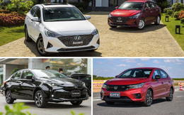 Sedan hạng B đồng loạt ưu đãi, giảm giá cả trăm triệu đồng