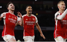 Thắng Burnley trong thế 10 người, Arsenal phả hơi nóng vào gáy Man City