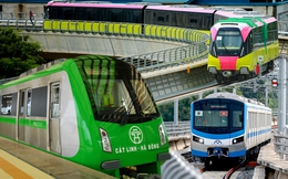 Hơn một thập kỷ làm metro ở Hà Nội, TP.HCM: 4 tuyến hơn 144.000 tỷ, tuyến nào cán đích đầu tiên?
