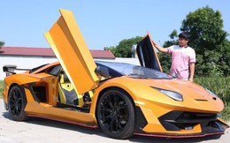 Chàng trai chế Lamborghini Aventador từ phế liệu giống như thật