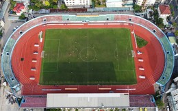 Sân Khánh Hoà thi đấu thiếu ánh sáng trong ngày khai mạc V-League 2023