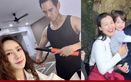 Sao Việt 11/2: MC Hoàng Oanh thăm gia đình chồng cũ, Lý Hải sấy tóc cho vợ