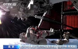 Phi hành đoàn Thần Châu-15 của Trung Quốc hoàn thành chuyến đi bộ ngoài không gian