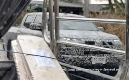 Mitsubishi Triton thế hệ mới rò rỉ ảnh chạy thử trên đường phố