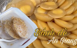 Ở An Giang có loại bánh lạ gần như thất truyền, chỉ còn lại 1 nơi bán, ăn vào mát như thạch sương sa