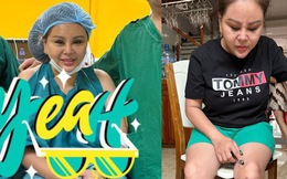 Lê Giang tiết lộ tình trạng sau 9 ngày phẫu thuật chân, Trấn Thành có hành động ghi điểm với đàn chị