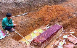 Đào móng làm nhà, phát hiện quan tài cổ 'trong quan ngoài quách'