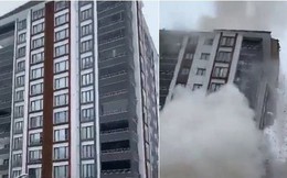 Video: Tòa nhà “chống động đất" đổ sập trong tích tắc sau trận động đất 7,8 độ richter tại Thổ Nhĩ Kỳ và Syria