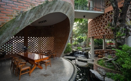 Biên Hòa: Lạ mắt với quán cà phê trông như cây nấm, có hồ cá Koi đắt giá