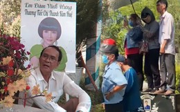 Phần mộ NSƯT Thanh Kim Huệ bị giẫm đạp, gây hư hại