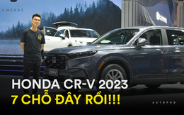 Tôi ngồi thử 2 bản Honda CR-V 2023 vừa ra mắt: 7 chỗ vẫn chật, 5 chỗ ngon hơn, dễ về Việt Nam ngay trong năm nay