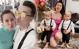 Tiếp viên hàng không lấy nam MC nổi tiếng, nghỉ bay chăm chồng, chăm con, ở penthouse 18 tỷ