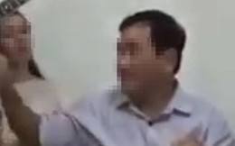 Xôn xao clip một cựu Giám đốc Công an tham gia bữa nhậu phản cảm