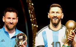 Lionel Messi được LĐBĐ Nam Mỹ dựng tượng