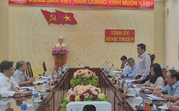 Ủy ban Kiểm tra Trung ương làm việc với 2 tỉnh