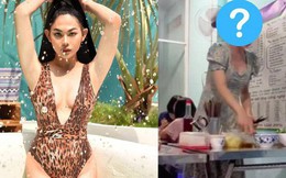 Thí sinh Hoa hậu chuyển giới về quê bưng hủ tiếu, soi body qua cam thường thấy nét căng