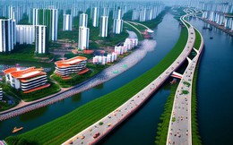 Hình ảnh thành phố Hải Phòng vào năm 2100 theo tưởng tượng của ChatGPT