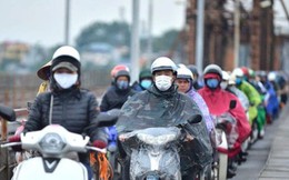 Không khí lạnh đang tràn xuống, miền Bắc mưa lớn từ chiều nay