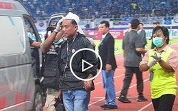 Bạo loạn ở giải Indonesia: CĐV phá hàng rào, đuổi đánh nhau trên khán đài