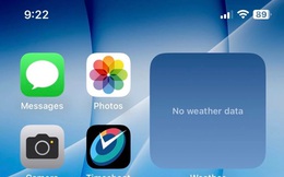 Xuất hiện lỗi trên ứng dụng thời tiết khi người dùng iPhone cập nhật lên iOS 16.4