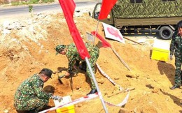 Đào móng nhà, phát hiện kho đạn pháo dưới lòng đất