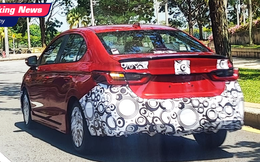 Honda City 2023 lần đầu xuất hiện tại ĐNÁ: Bản RS có mâm và cản mới, ngày về Việt Nam không còn xa