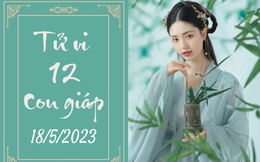 Tử vi vui 12 con giáp hôm nay ngày 18/5/2023: Thìn thị phi, Tý chu toàn