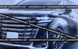 Toyota Alphard 2024 và "anh em sinh đôi" lộ diện rõ nét: Lưới tản nhiệt ngày càng lớn