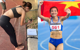 Hành động nhỏ nhưng thể hiện tinh thần tập luyện vô cùng nghiêm túc của "siêu nhân" Nguyễn Thị Oanh