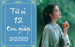 Tử vi vui 12 con giáp hôm nay ngày 25/5/2023: Mùi mệt mỏi, Thân cố gắng