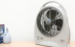 Quạt tích điện, sạc điện có thể dùng được trong bao lâu?