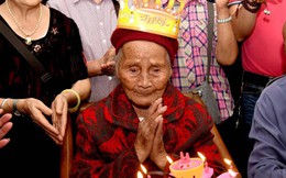 Bí quyết trường thọ của cụ bà 122 tuổi có gần 200 người cháu, chắt