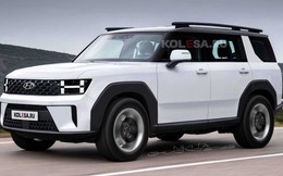 Hyundai Santa Fe 2023 lại khiến dân tình sốt ruột, tiếp tục lộ diện với thiết kế như Land Rover