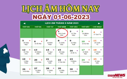 Lịch âm 1/6 – Âm lịch hôm nay 1/6 chính xác nhất - lịch vạn niên 1/6/2023