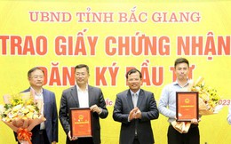 Thêm 2 dự án hơn 130 triệu USD tại Bắc Giang