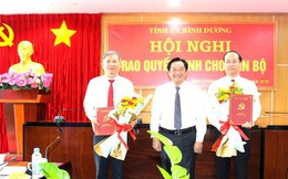 Bình Dương trao quyết định bổ nhiệm cán bộ chủ chốt