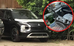 Mitsubishi Outlander 2023 mới về Việt Nam lộ nội thất với vài chi tiết cơ học, ngoại thất như bản cao cấp