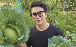 9x Vĩnh Long khiến bao người trầm trồ trước khu vườn rau trái tự tay chăm bón